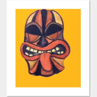 TIKI MASK Posters and Art